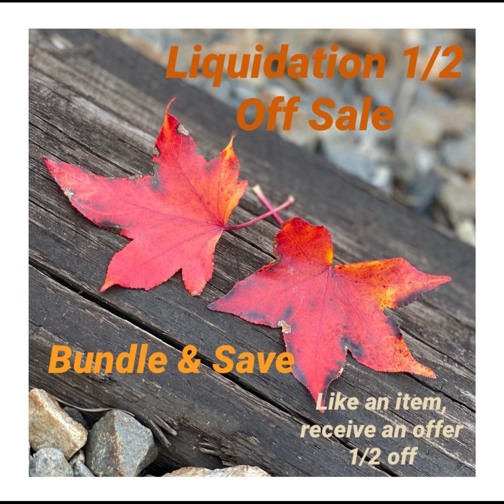 🚨 LIQUIDATION SALE! 1/2 off items over $25🧨
